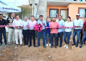 01 Despues de 16 años entrega XIV Ayuntamiento de Los Cabos obra de red hidraulica en la colonia Cabo Fierro en CSL1