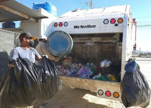 Foto 1 recolección de basura