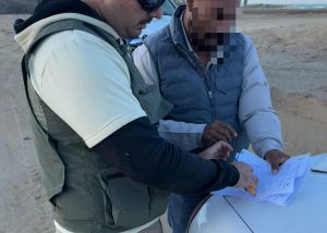 FOTO 1 Dirección de Gestión y Normatividad Ambiental del Municipio de Los Cabos realiza procedimiento en contra de un desarrollo ubicado en la delegación de La Ribera