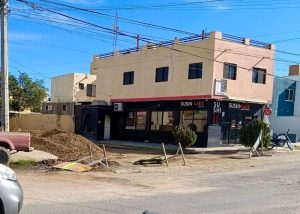 FOTO 1 Supervisan trabajos de rehabilitación en la calle