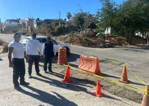 La Dirección Municipal de Tránsito repara baches F 1