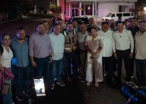 FOTO 1 supervisa avance de reencarpetado en la avenida Leona Vicario e