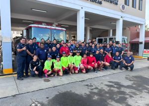 FOTO 2 Atiende Bomberos Cabo San Lucas 52 servicios durante días santos.
