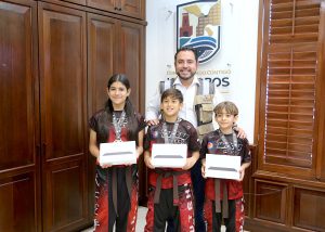 ALCALDE JÓVENES KARATEKAS 1