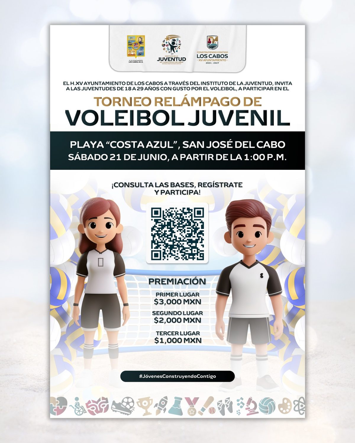 Invitan a participar en el Torneo Relámpago de Voleibol Juvenil en San ...