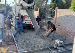 OBRA PAVIMENTACIÓN CABO FIERRO LA RIBERA 1
