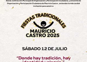 FIESTAS TRADICIONALES COLONIA MAURICIO CASTRO 1