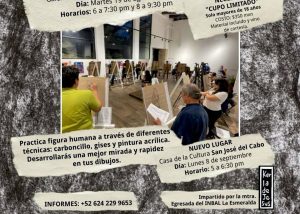 ICA DIBUJO ANATÓMICO CON MODELO EN VIVO