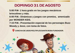 PROGRAMA INFANTIL FIESTAS SANTA ROSA FUNDADOR