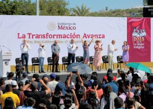 ALCALDE-INFORME PRESIDENTA CLAUDIA EN BCS 1