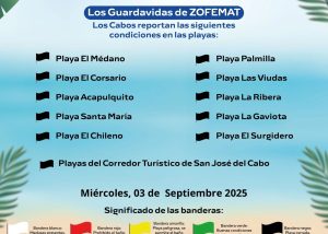 BANDERA NEGRA PLAYAS LOS CABOS 1