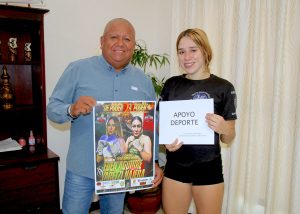 ENTREGA APOYO ECONÓMICO BOXEADORA 1