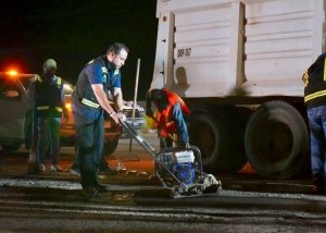 ALCALDE LOS CABOS BACHEO CARRETERA TRANSPENINSULAR 1