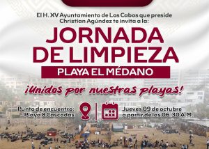CONVOCAN JORNADA LIMPIEZA PLAYA EL MÉDANO CSL
