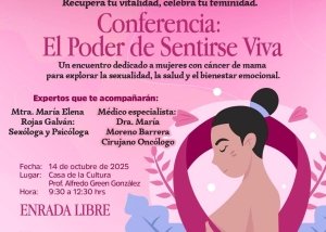 DIF LOS CABOS CONFERENCIA EL PODER DE SENTIRSE VIVA