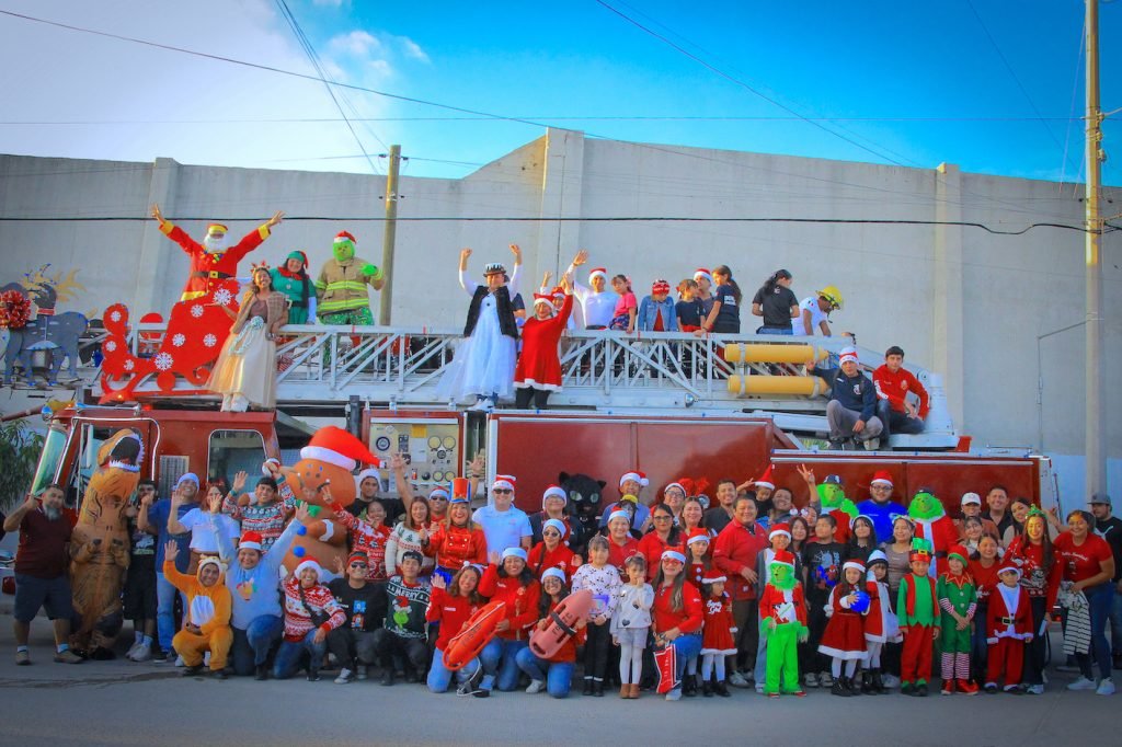 BOMBEROS SJC DESFILE NAVIDEÑO 2