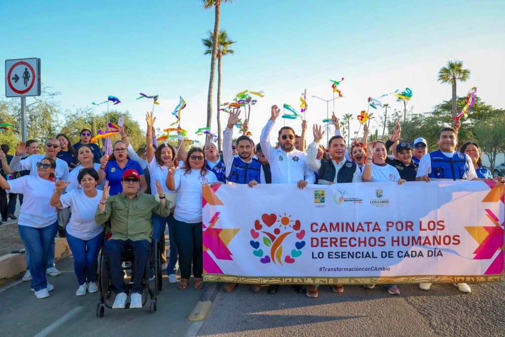 MARCHA CONMEMORATIVA DERECHOS HUMANOS LOS CABOS 1