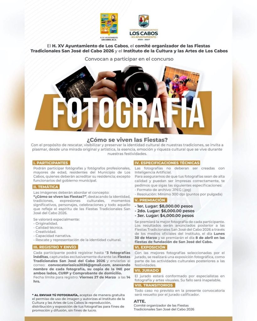 CONCURSO FOTOGRAFÍA FIESTAS TRADICIONALES SJC 2026